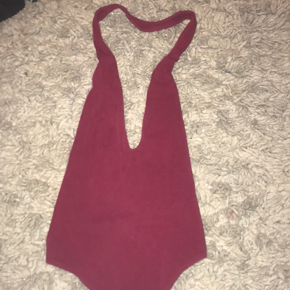 Express Halter bodysuit